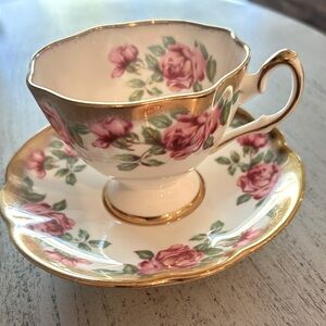 Salisbury bone china from England tea cup and saucer